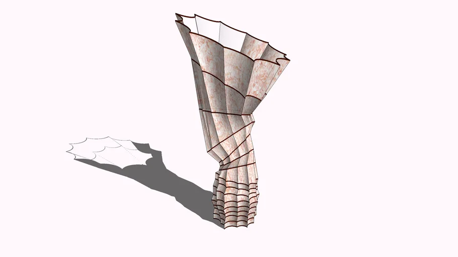 Rice paper lamp