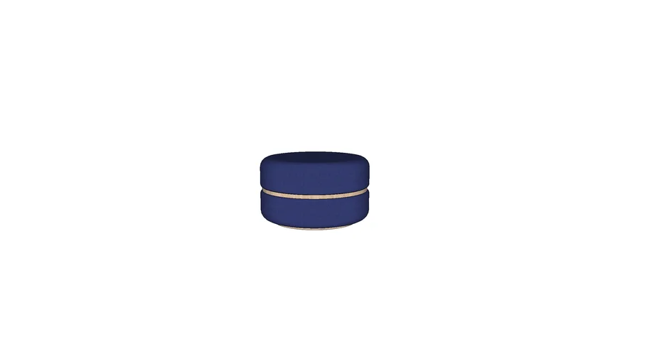 [Macaron] Ottoman(M)-Ash (Deep Blue)