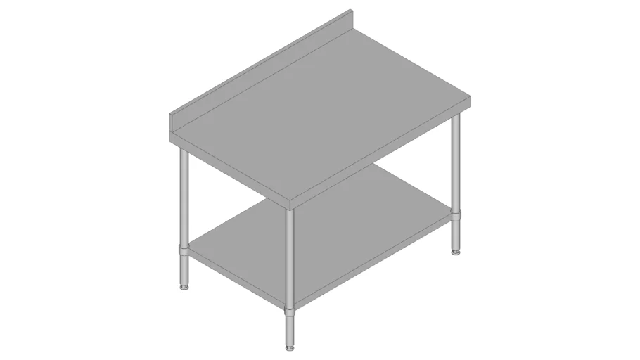 Stainless Steel Bench - 1200W x 800D