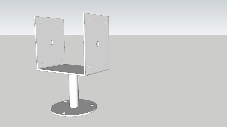 10x10 kalas için pergola ayağı