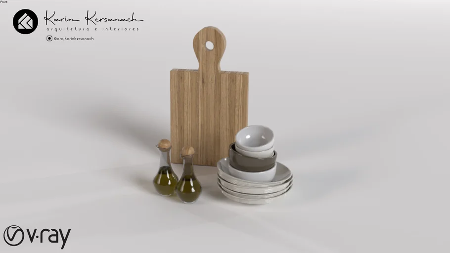 Kit cozinha com tábua