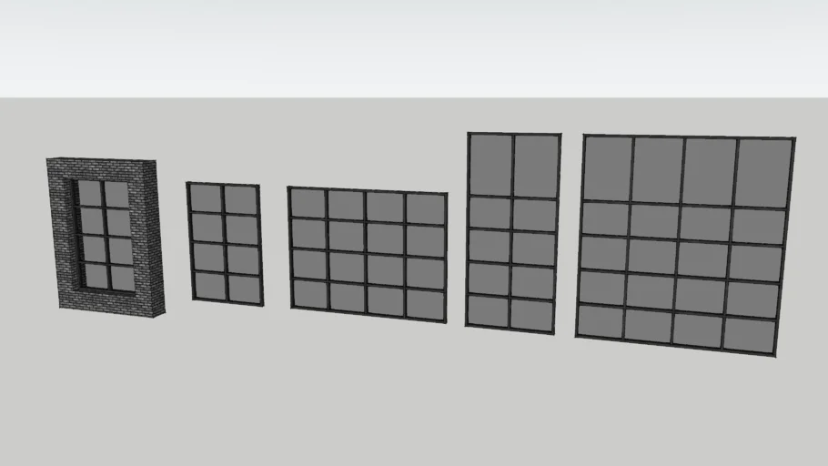 Factory Style Windows