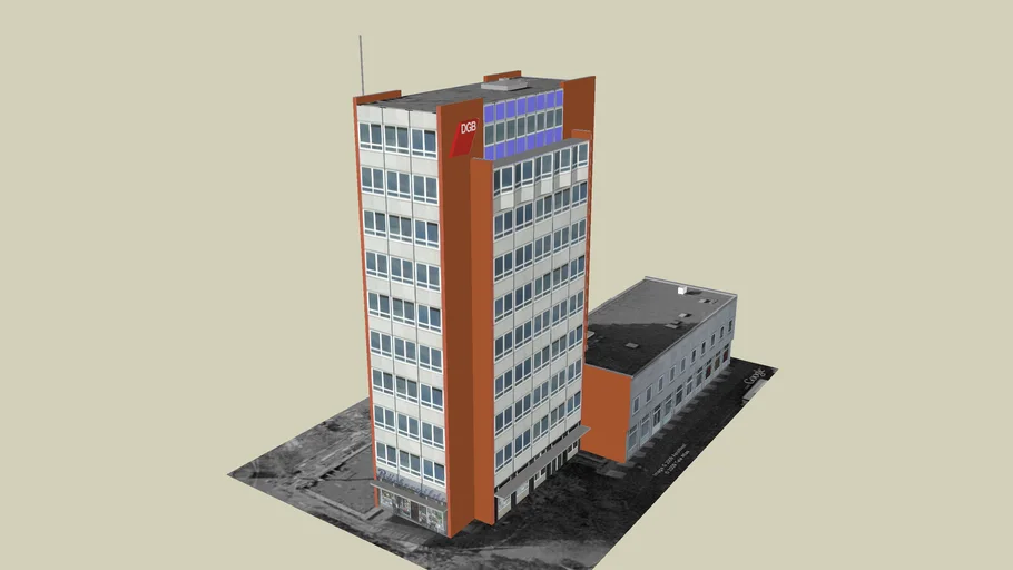 DGB-Hochhaus am Klagesmarkt