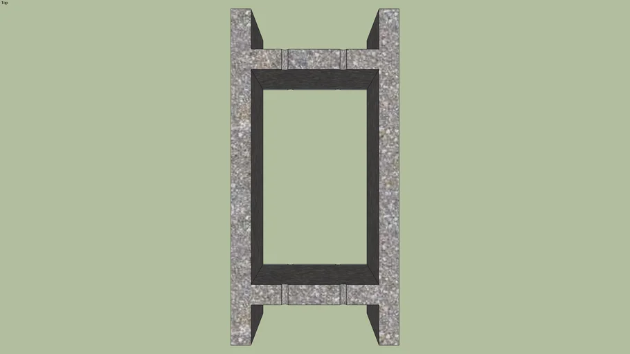 Zsalukő-normal (Concrete building-block normal) 25 | 3D Warehouse