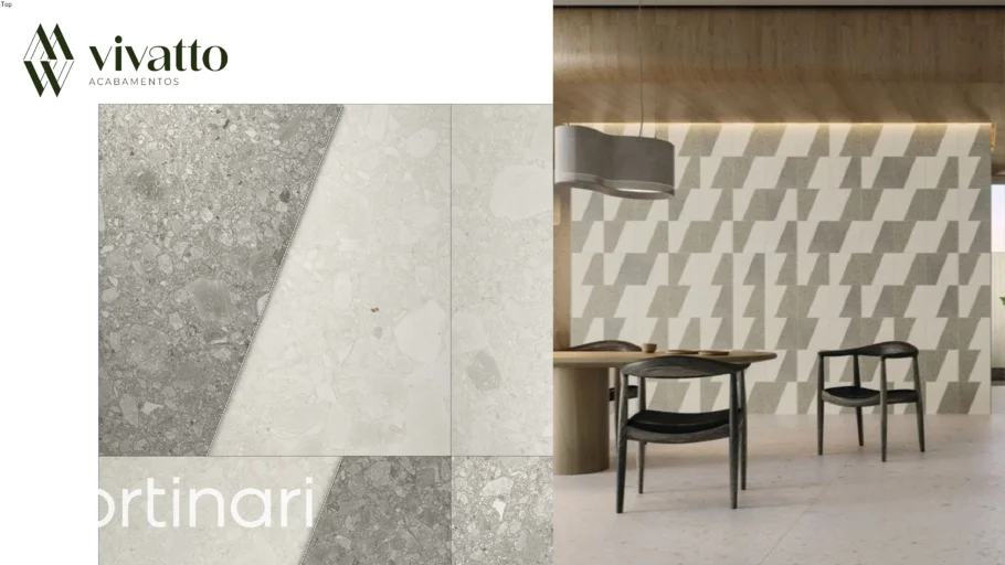 Ladrilho MC Caminho Line MIX 30x30cm - Portinari Porcelanato
