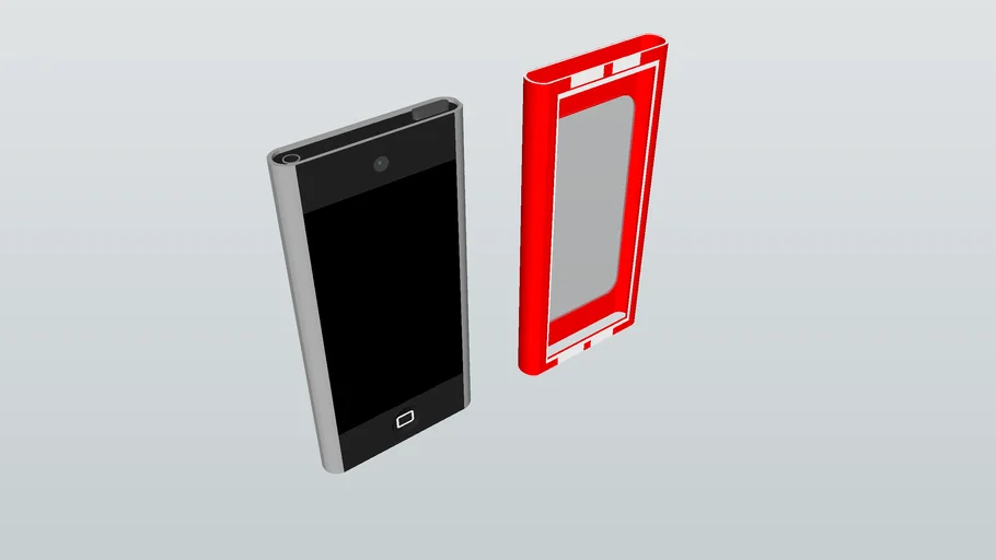 iPod touch 5g and case