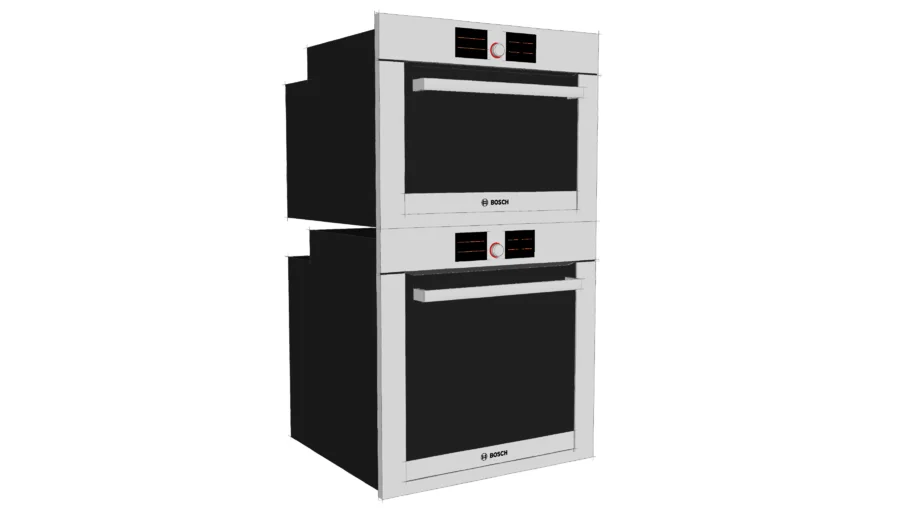 Columna de horno de 60  y horno microondas de 45 bosch
