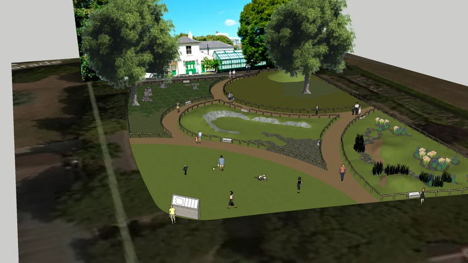 Cumberland House Butterfly Garden Idea.