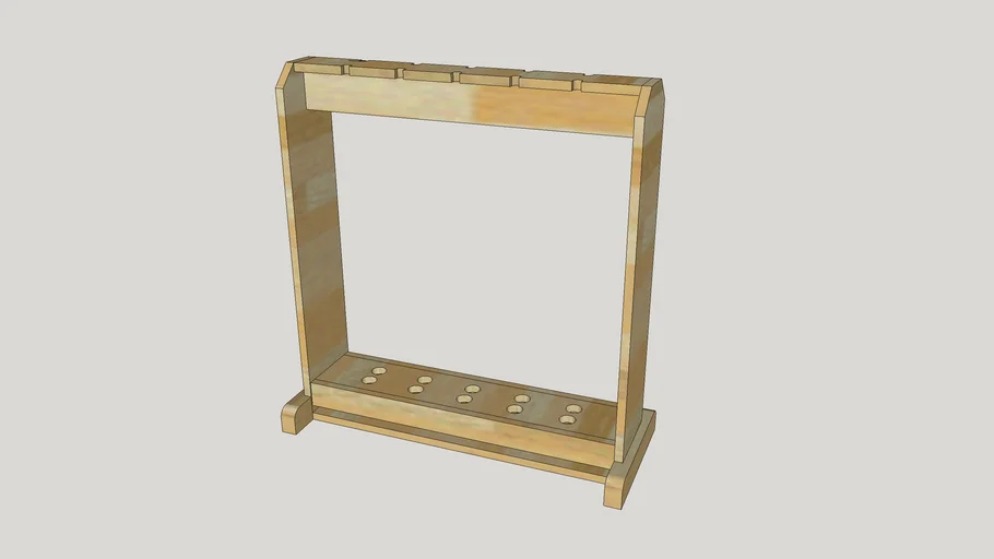 Fishing Rod Holder Holds 10 Rods! | 3D Warehouse