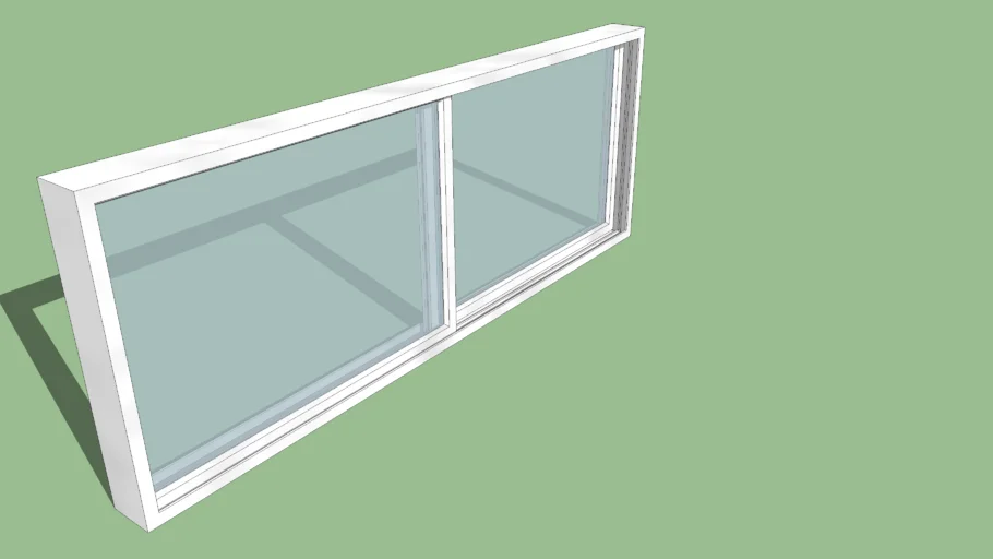 Ventana corrediza aluminio