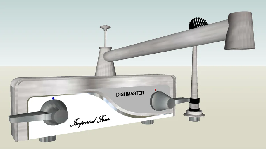DISHMASTER IMPERIAL FOUR faucet and sprayer
