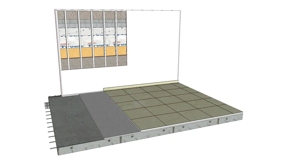 Wall Steel Frame - Pared de Steel Frame