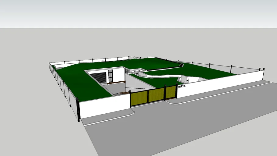 high-tech hobbit house