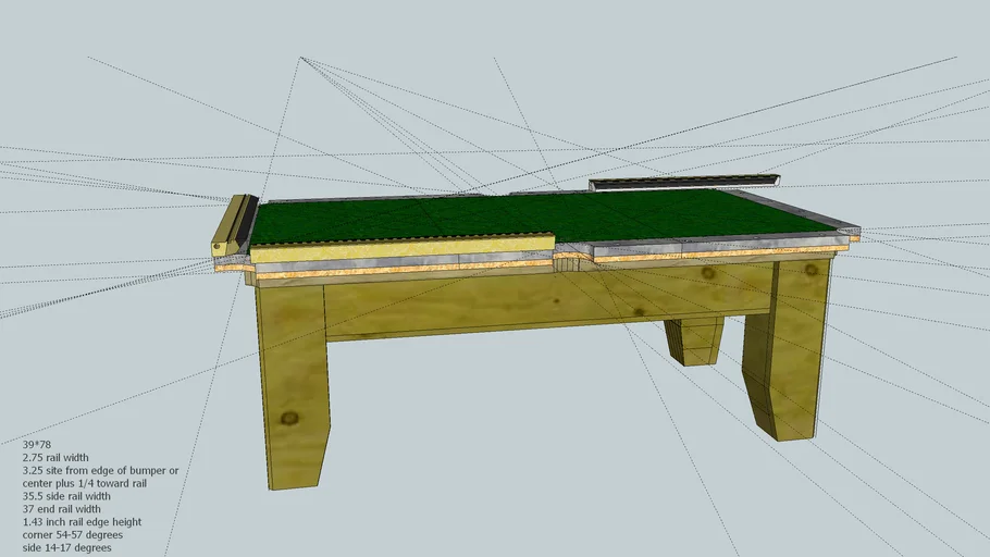 Pool Table | 3D Warehouse