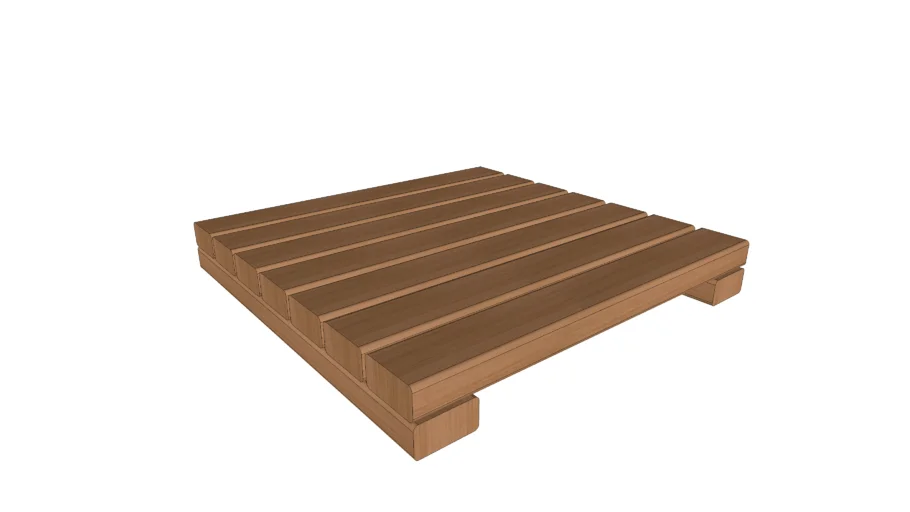 Deck de Madeira Modular 30x30 