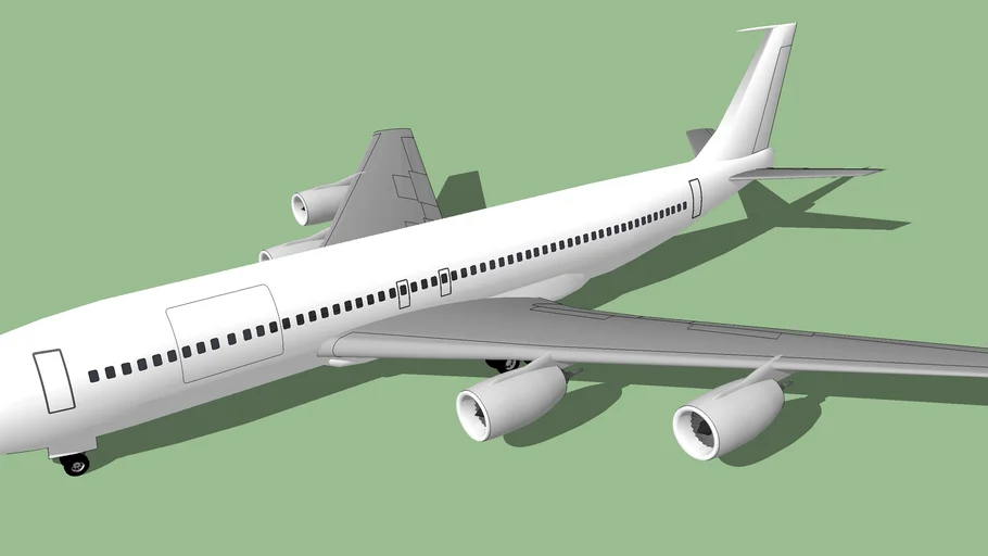 Template - Boeing 707-700