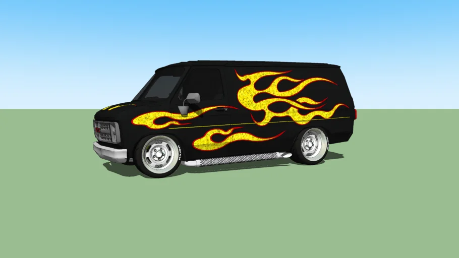 80's Chevy box van