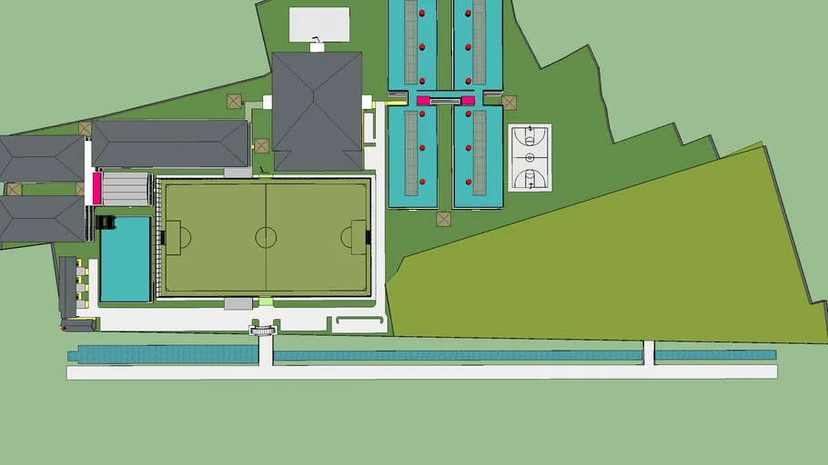 Site Plan Pesantren