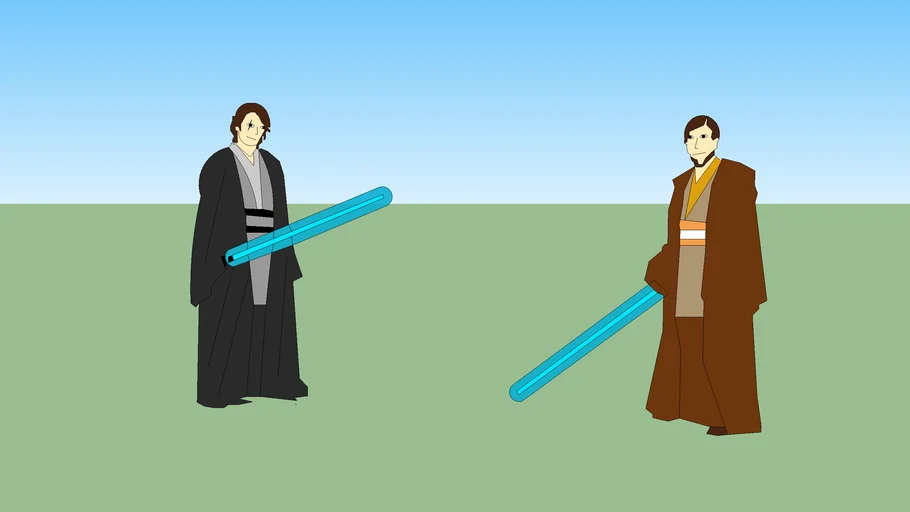 anakin and obi wan
