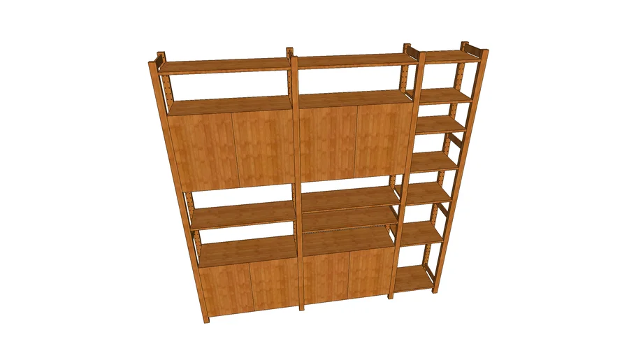 IKEA IVAR Regalwand