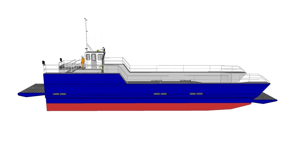 25m Landing Barge