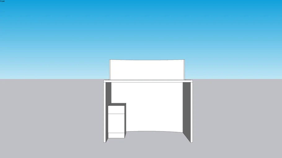 RECEPTION CURVED FRONT TABLE