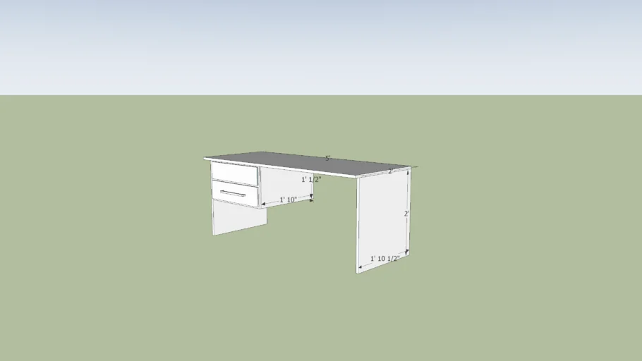 Fnaf Desk from Fnaf 1