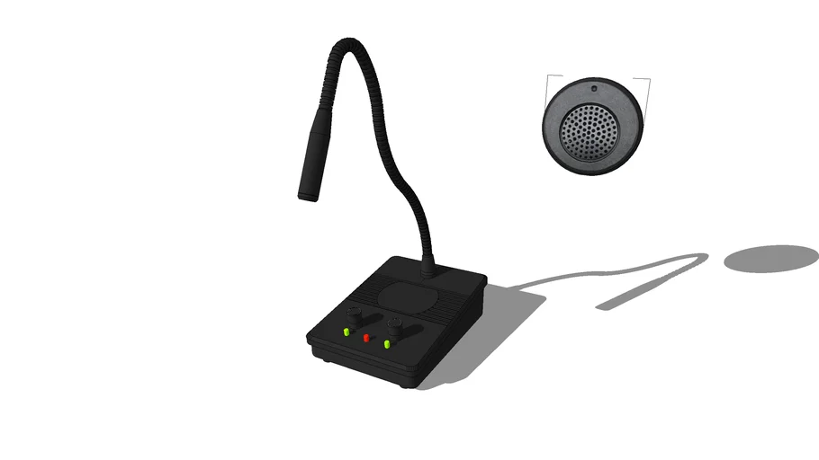 Daytech wi09 window speaker intercom Model by Pooh