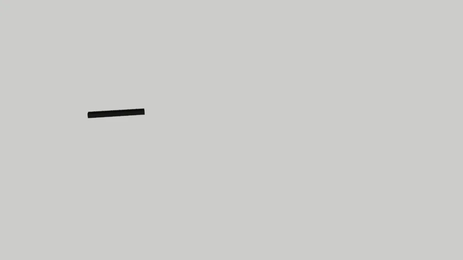 flat metal long drawr pull 