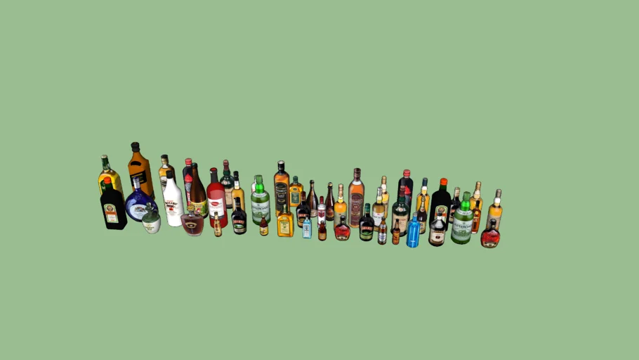 ALCOHOL BOTTLES