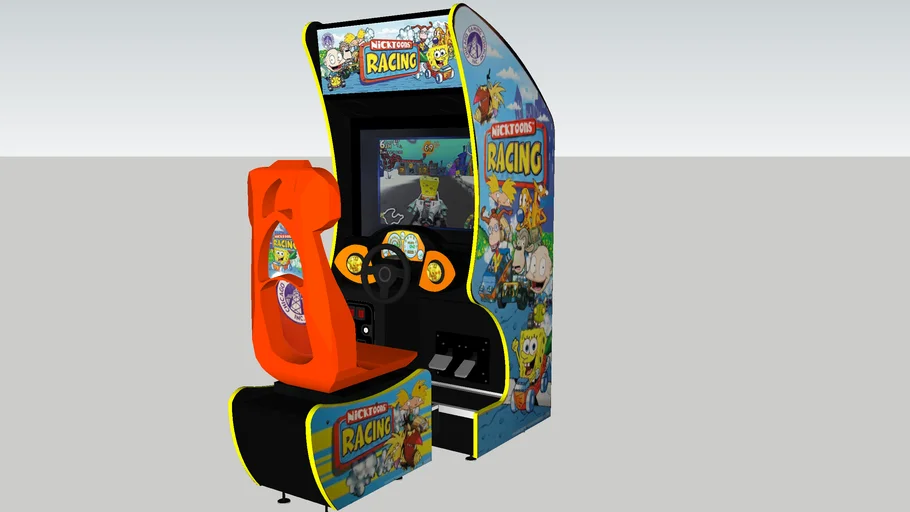 Nicktoons Racing arcade game