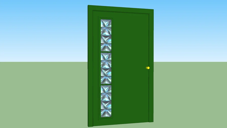 Aluminium Door Exterior LP4
