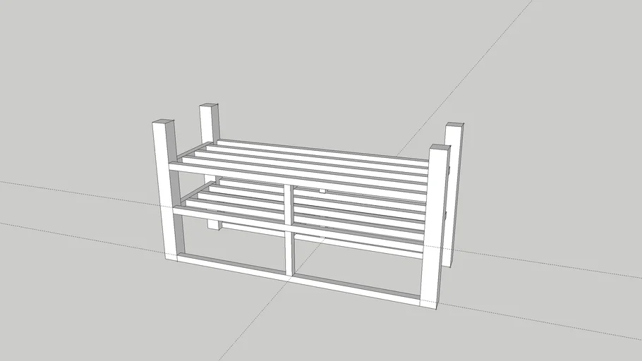 Shoe Rack | 3D Warehouse