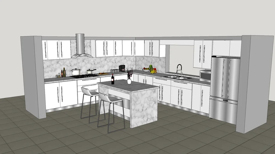 cocina minimalista