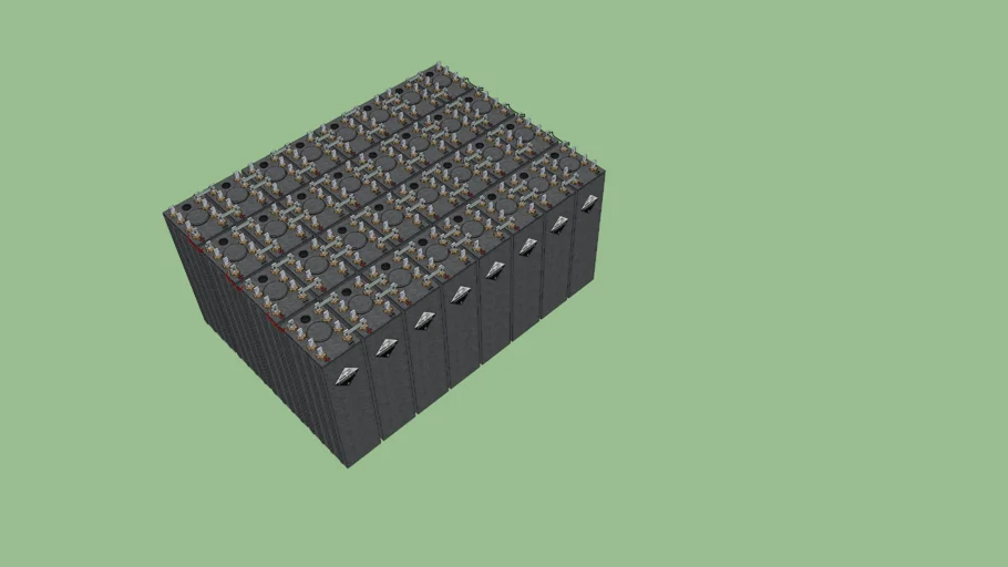 Battery Bank - Lead Acid (submarine battery)