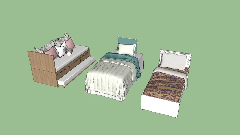 Cama solteiro 3