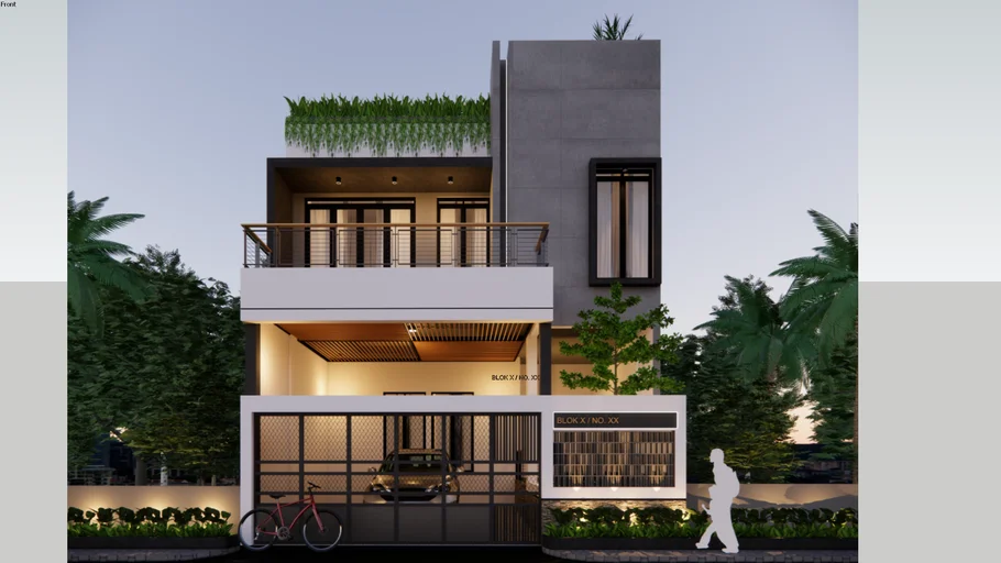 RUMAH INDUSTRIAL 2 LANTAI #3