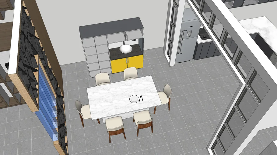 crockery unit