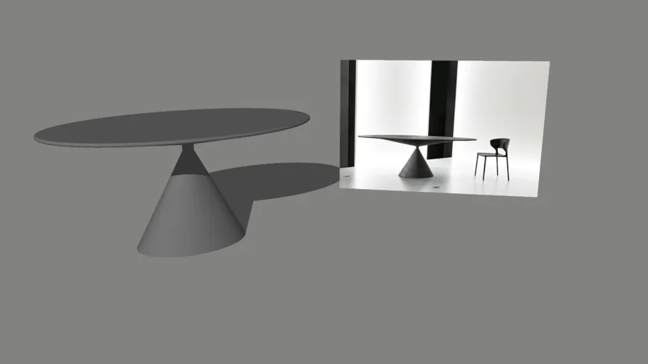 CLAY OVAL Dining / Center Table