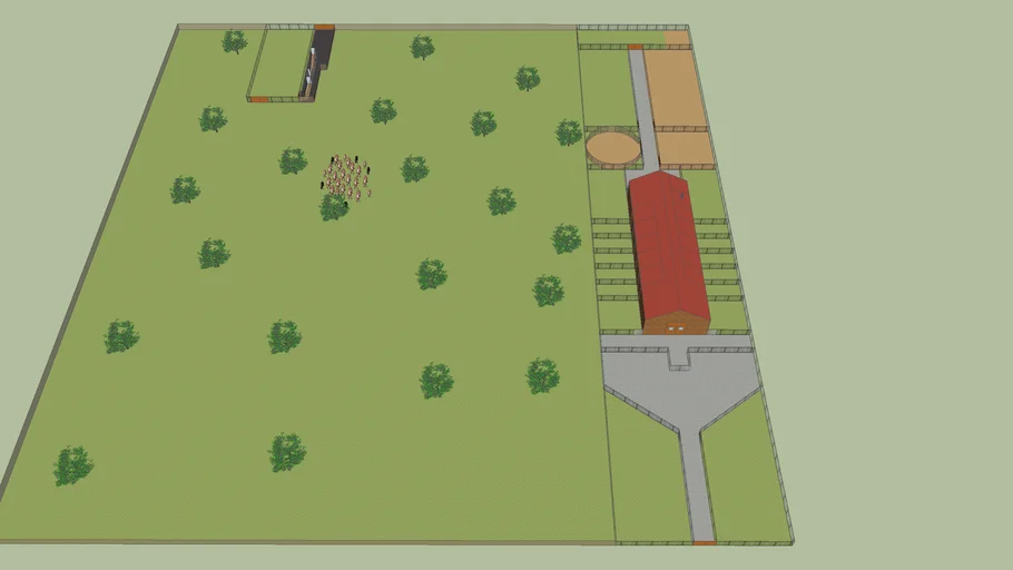 Horse Stable and Cattle Loading Area