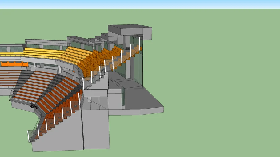 Peace and Friendship stadium ~ Olympiacos fans stand/Gate 7 terrace - Σ.Ε.Φ. ~ πεταλο θυρας 7 