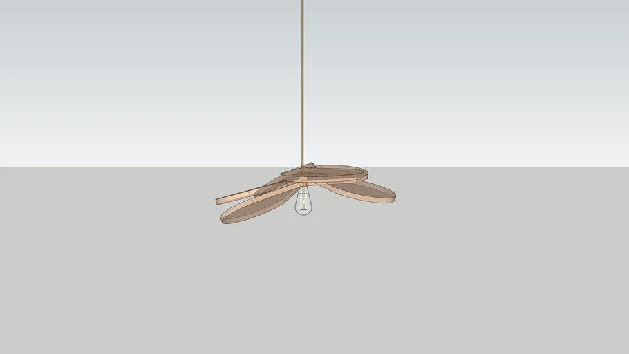 Georges Store pale ceiling light nude