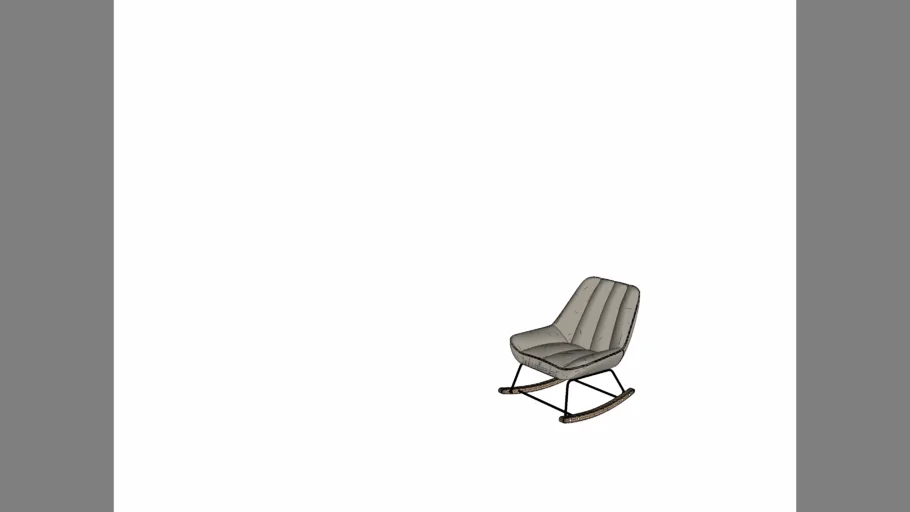 Fotel bujany Kave Home