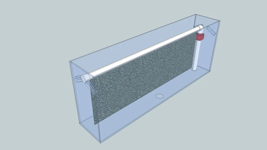 Algae Scrubber - Custom for The Pet Works - Above Sump Design