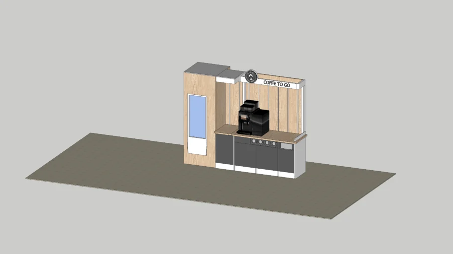 Vending machine furniture