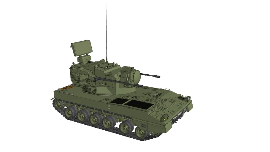 【War Thunder】PGZ-09 3D MODEL