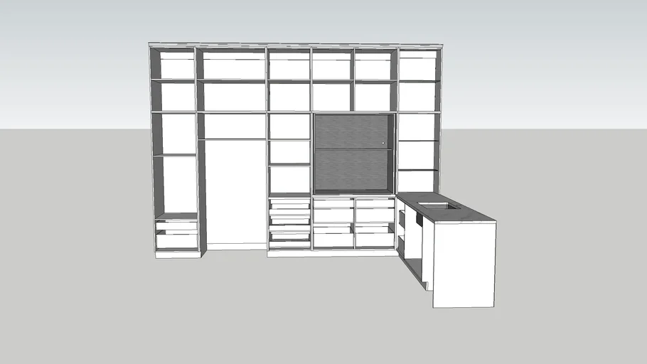 Medium size Kitchen Cabinet