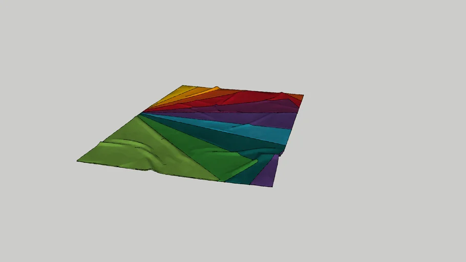 Tapete colorido geométrico