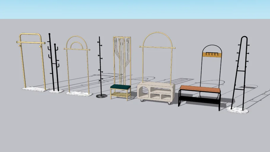 Coat racks/Percheros