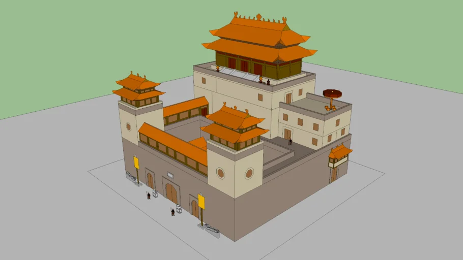 Vietnamese Castle style AOE2